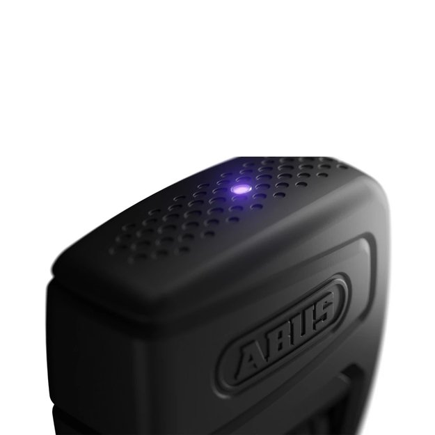 Spyna ABUS BORDO&trade; One 6000A/120 // su signalizacija, sulankstoma, Bluetooth&reg; užraktas, 120 cm (juoda)