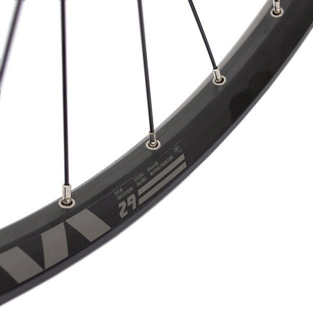 Galinis ratas HAIBIKE RODI TRYP30 Tubeless Ready 29  // diskiniai CL, 32H, kasetė, Thru-Axle, Shimano Thru Boost MT510 12 pav., aliuminis