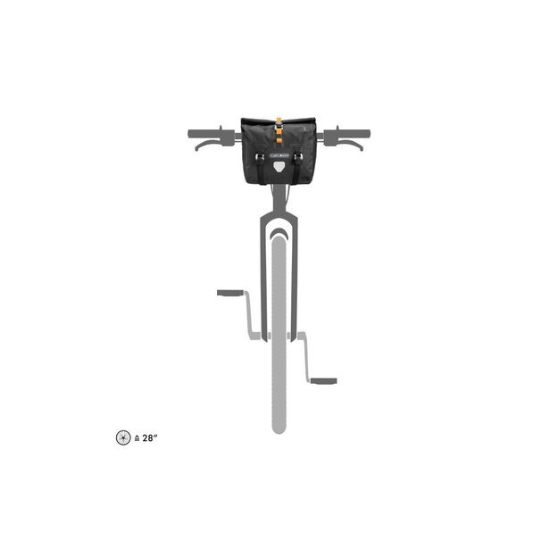 Krepšys Ortlieb Handlebar-Pack QR Black Matt (11 L)