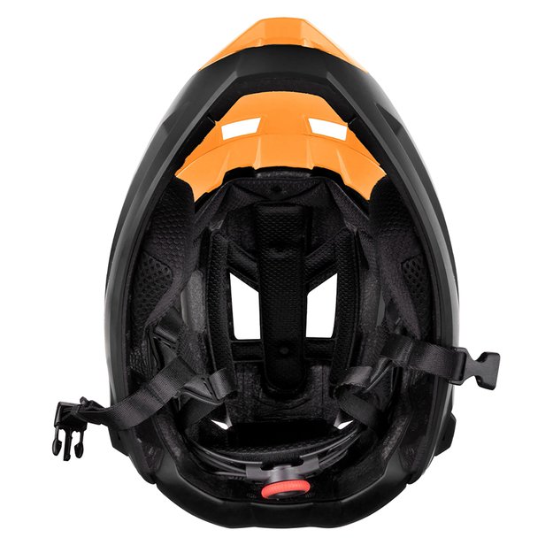 Downhill &scaron;almas FORCE VENOM // dydis: L/XL (58-61 cm) (oranžinė/juoda)