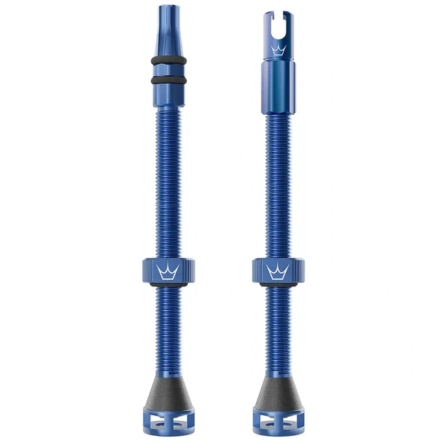 PEATY S TUBELESS VALVES HOLESHOT FAST FLOW 80MM NAVY (PTV-HFF-80-NVY-12)