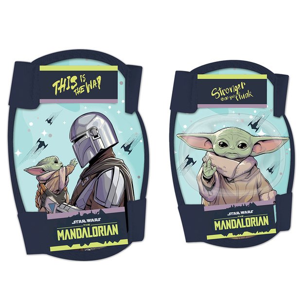 Vaiki&scaron;kos apsaugos keliams ir alkūnėms STAR WARS MANDALORIAN