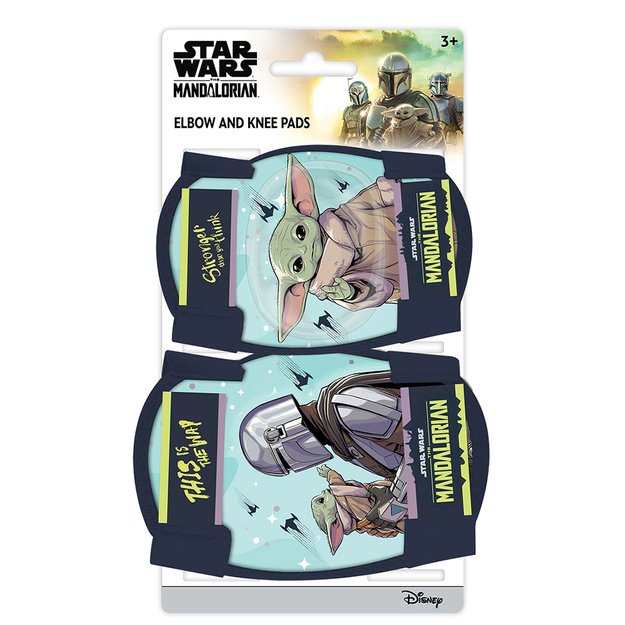 Vaiki&scaron;kos apsaugos keliams ir alkūnėms STAR WARS MANDALORIAN