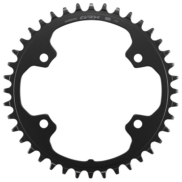 Priekinė žvaigždė Shimano GRX FC-RX610-1 // 1x12-speed, 40T, B.C.D.: 110 mm