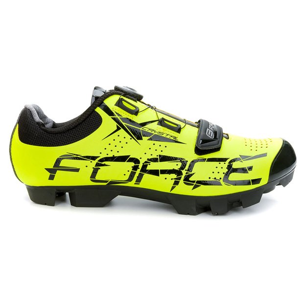 Batai FORCE MTB Crystal  // dydis: 42, Clip-In, MTB (fluorescentinė)