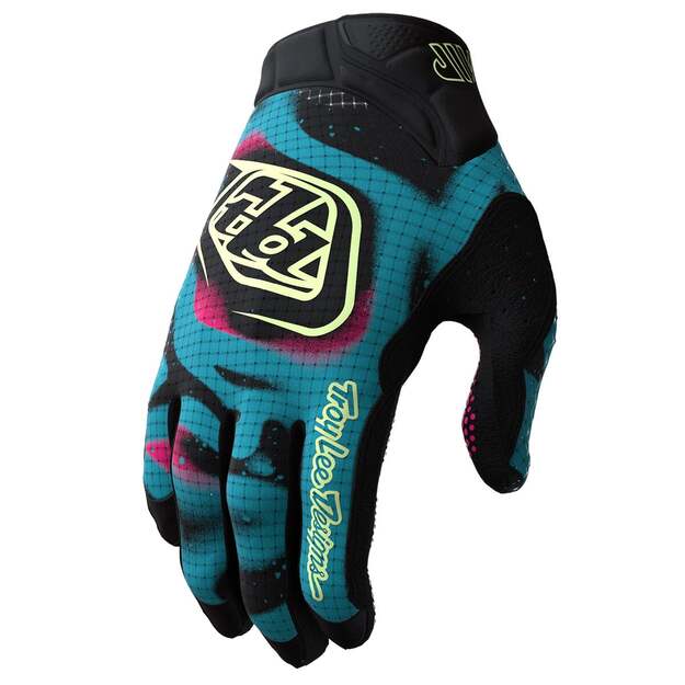 TLD YOUTH GLOVES AIR MEMBRANE BLACK / GLO YELLOW (44777001)