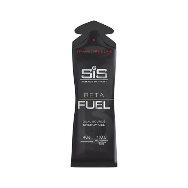 Gelis SiS Beta braškių ir laimo skonio 60ml