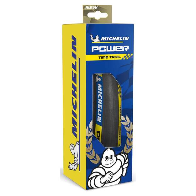 MICHELIN TIRE POWER TIME TRIAL BLACK 700X25C RACING LINE FOLDABLE TS (146938) 3