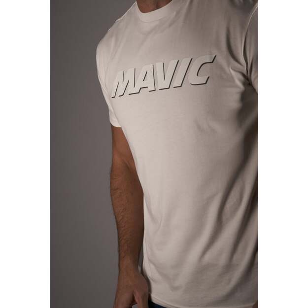Marškinėliai MAVIC SHORT SLEEVE TEE CORPORATE LOGO OFF-WHITE (T000213) 2