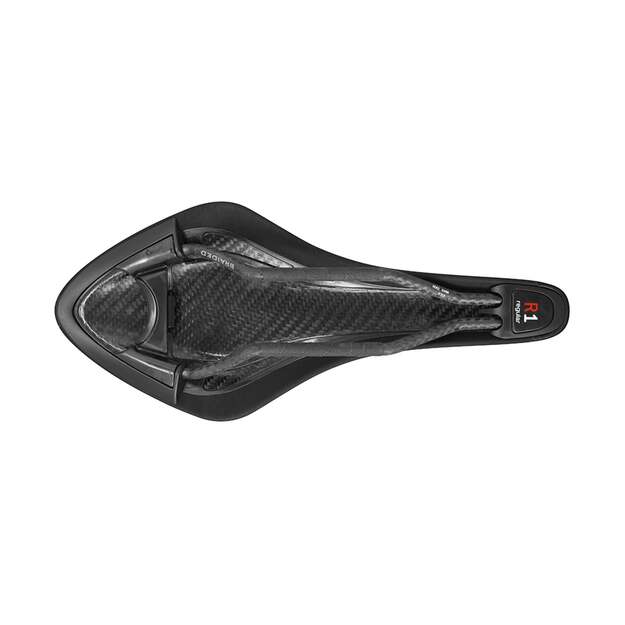 FIZIK SADDLE ARIONE R1 CARBON - BLACK/BLACK - REGULAR (76B5SWSA09C65) 2
