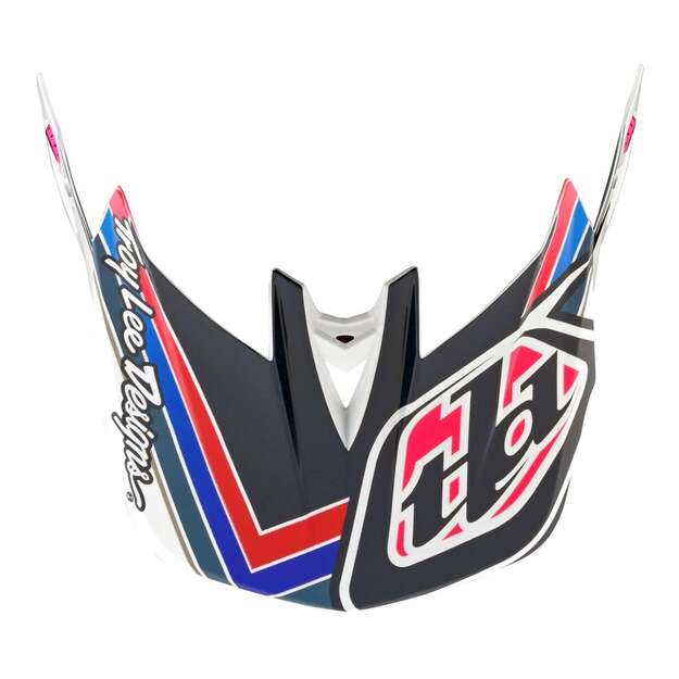 TLD HELMET D4 POLYACRYLITE BLOCK BLUE / WHITE (17458200) 8