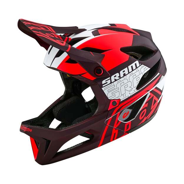 TLD HELMET STAGE SRAM VECTOR RED XS (11553800) 6