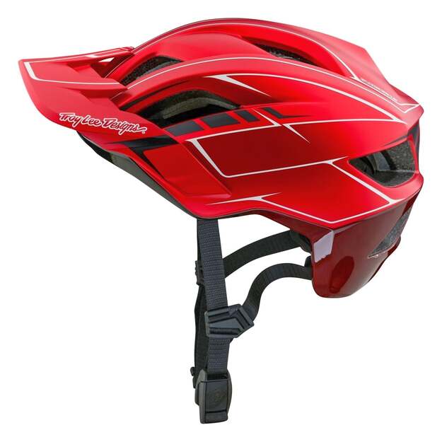 TLD HELMET FLOWLINE SE PINSTRIPE RED (11001802)