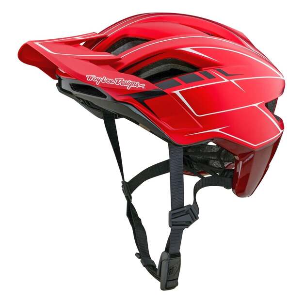 TLD HELMET FLOWLINE SE PINSTRIPE RED (11001802) 2