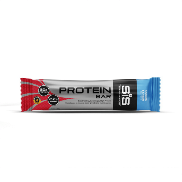 Proteino batonėlis SIS Cookies & Cream 64g. (Sausainių ir kremo skonio)