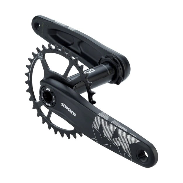 Priekinis žvaigždžių blokas SRAM AM FC NX EAGLE DUB 175mm BLK DM 32T, 1x12 pav.
