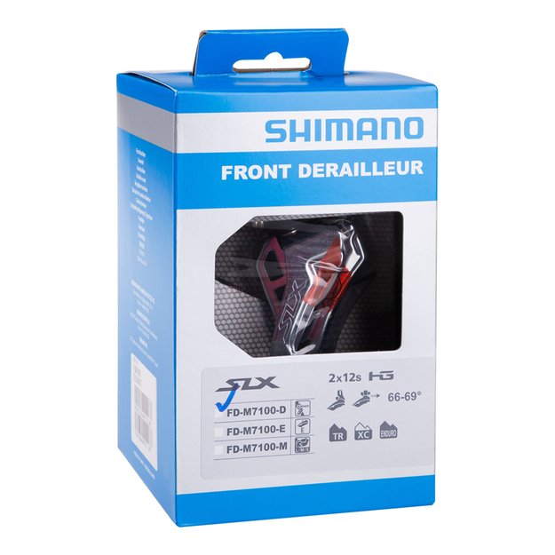 Priekinis pavarų perjungiklis Shimano SLX FD-M7100 // Side-Swing Direct 2x12 1