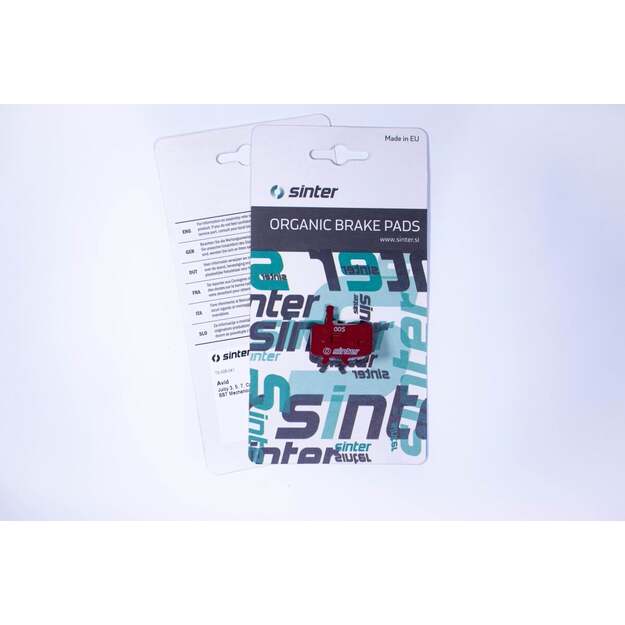 SINTER BRAKE PADS AVID (JUICY, DB7) RED (73-005-041-0) 2