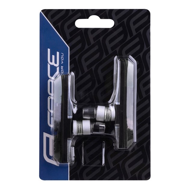 Stabdžių kaladėlės FORCE V-brake // 70mm (juodos) 1
