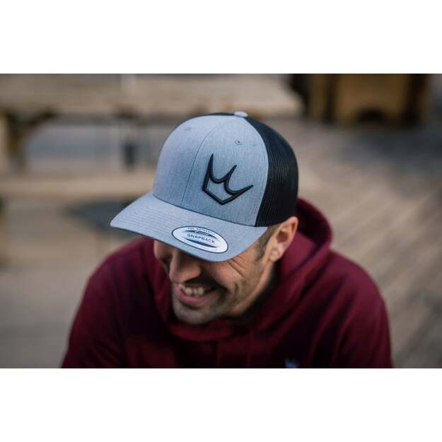 PEATY S PUBWEAR TRUCKER CAP CROWN GREY / BLACK (PPW-CAP-CWN-GRY) 1