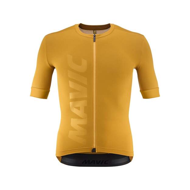 MAVIC MENS SS JERSEY AKSIUM MINERAL YELLOW (T000552)
