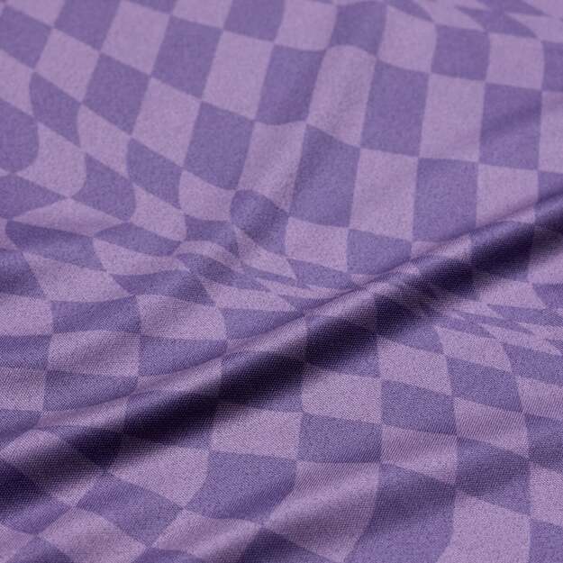 TLD WOMENS SS JERSEY LILIUM TWISTED CHECKERS DEEP PURPLE (35751601) 3