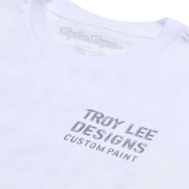 TLD SHORT SLEEVE TEE PAINT SHOP WHITE (70172900) 2