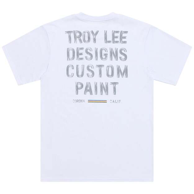 TLD SHORT SLEEVE TEE PAINT SHOP WHITE (70172900) 1