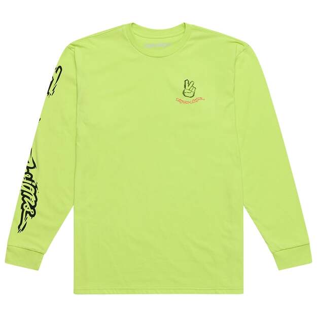 TLD LONG SLEEVE TEE PEACE OUT GLO YELLOW (72957300)