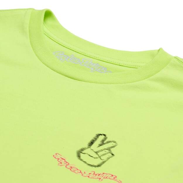 TLD LONG SLEEVE TEE PEACE OUT GLO YELLOW (72957300) 3