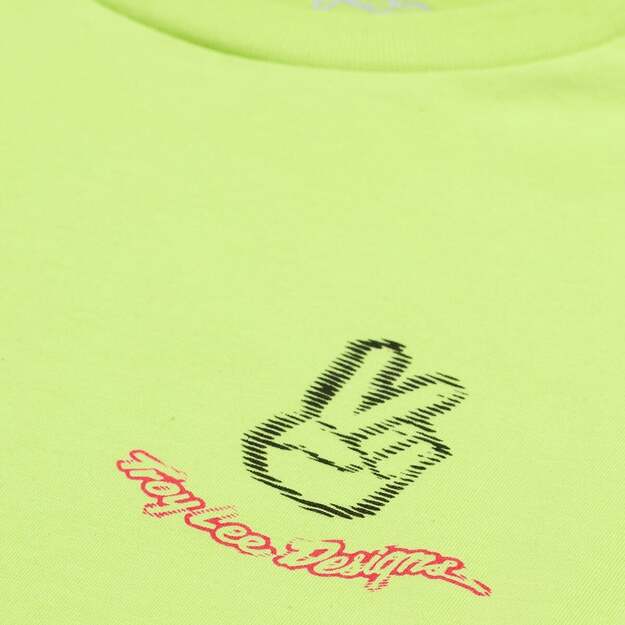 TLD LONG SLEEVE TEE PEACE OUT GLO YELLOW (72957300) 2