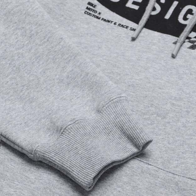 TLD HOODIE STAMP GRAY HEATHER (73189702) 3