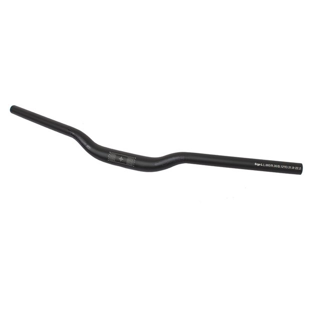 Vairas Ergotech Ergo L 31,8 / 660-205-1,5/2,7/1,5 mm // aliuminis (juodas)