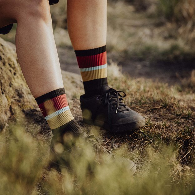 Kojinės FORCE Stripe // dydis: S-M (36-41) (juoda) 1