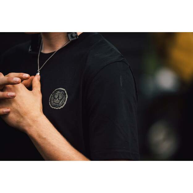 PEATY S PUBWEAR TRIKO S KR&Aacute;TK&Yacute;M RUK&Aacute;VEM TRAIL BUILD CREW / BLACK (PPW-25-TEE-TBC-BLK) 3