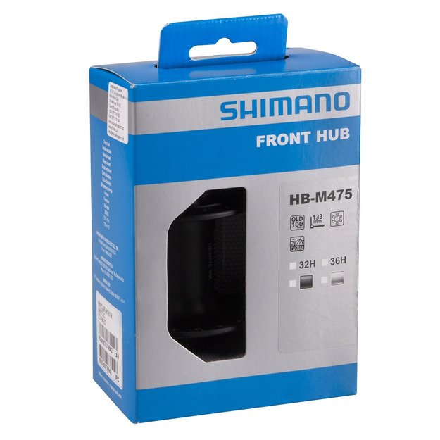 Stebulė priekInė Shimano HBT3000 V-brake 32H su greitveržle (juoda) 1