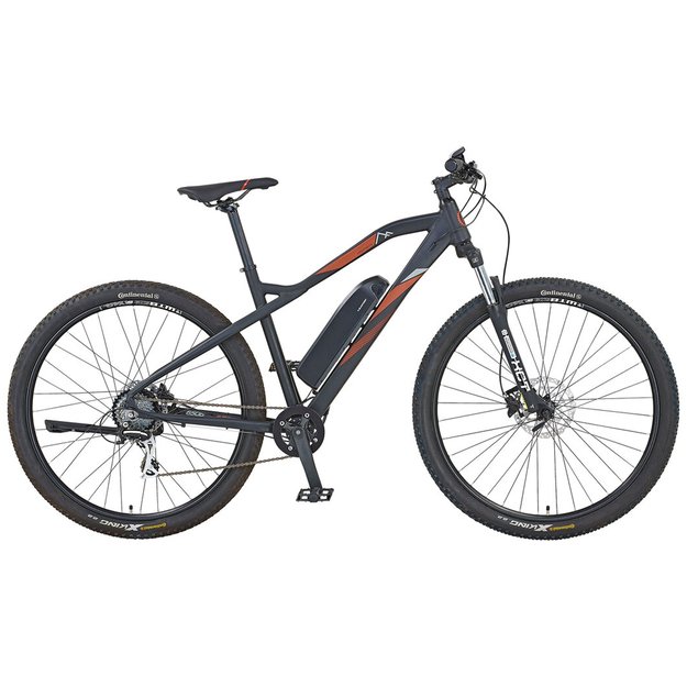 Elektrinis Prophete Graveler E-MTB 29  // 8G, dydis 19  (48 cm) (juodas/oranžinis)