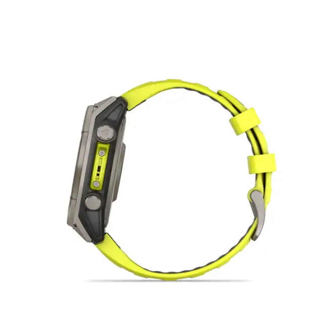 Išmanusis laikrodis Garmin fēnix® 8 Solar | 47mm | Titanium - Amp Yellow 7