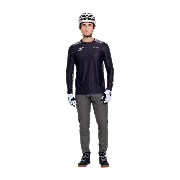 TLD LONG SLEEVE JERSEY SKYLINE PRO AIR RIDGELINE CARBON (32204200) 3