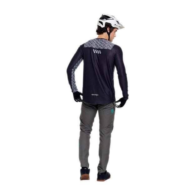 TLD LONG SLEEVE JERSEY SKYLINE PRO AIR RIDGELINE CARBON (32204200) 4