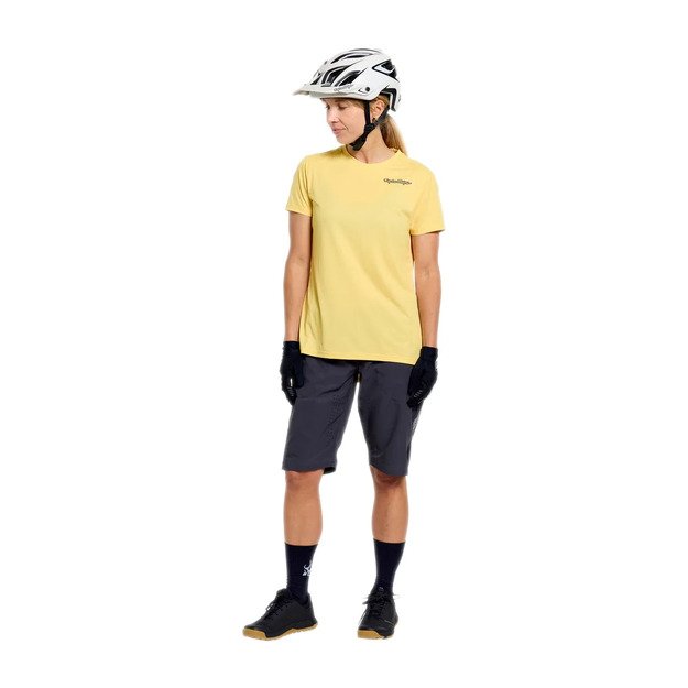 TLD WOMENS SHORT SLEEVE JERSEY LILIUM PRO MONO BUTTER (33302701) 4