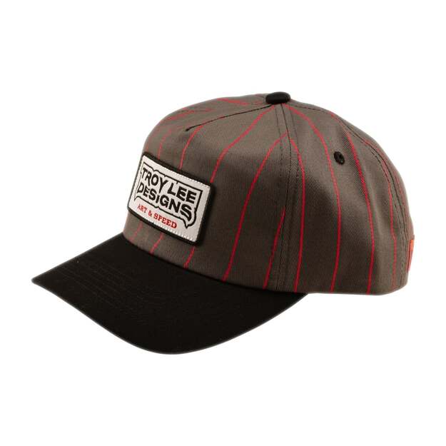 TLD UNSTRUCTURED CURVED SNAPBACK MEDIEVAL GRAY / RED (795741001) 1