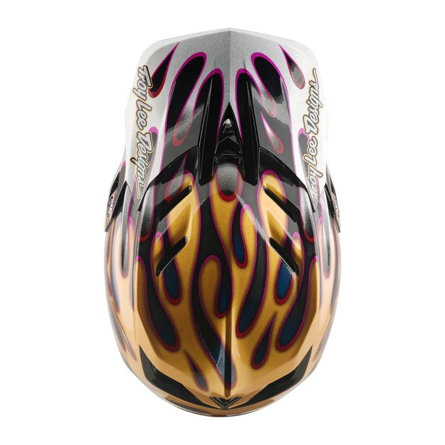 TLD HELMET D4 CARBON MIPS OVERSPRAY GOLD / BLACK (13903000) 1