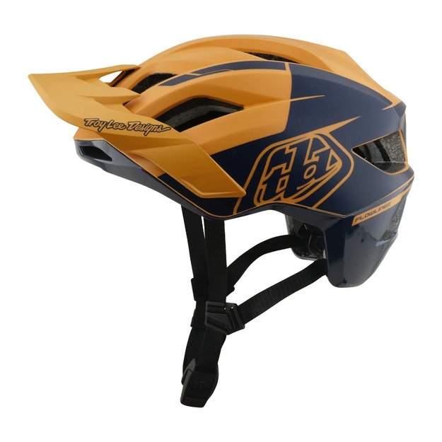 TLD HELMET FLOWLINE SE MIPS HYDRO MUSTARD / BLACK IRIS (11002402) 1