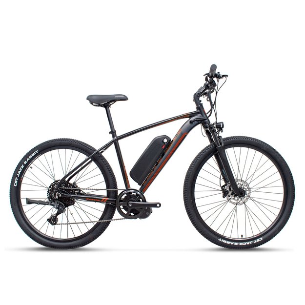 Elektrinis RAVEN Squad E-Novation 48V 29  // 10G, dydis 21  (53 cm) (juoda/raudona) 