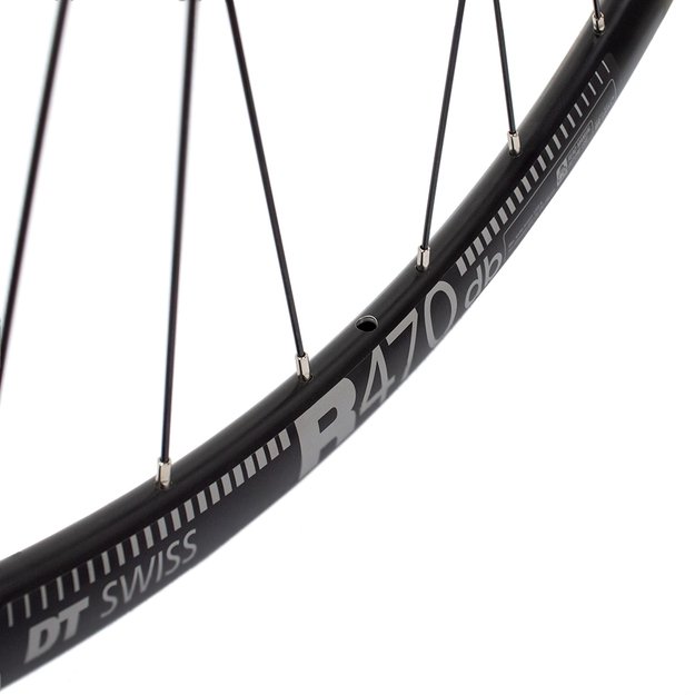 Galinis ratas DT SWISS R470db 28/29  // diskiniams Center-Lock, 32H, kasetė, Thru-Axle, be kniedžių, aliuminis 3