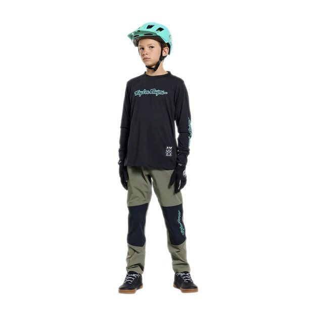 TLD PANTS YOUTH SKYLINE TRAIL PANT MONO ARMY (29090601) 4