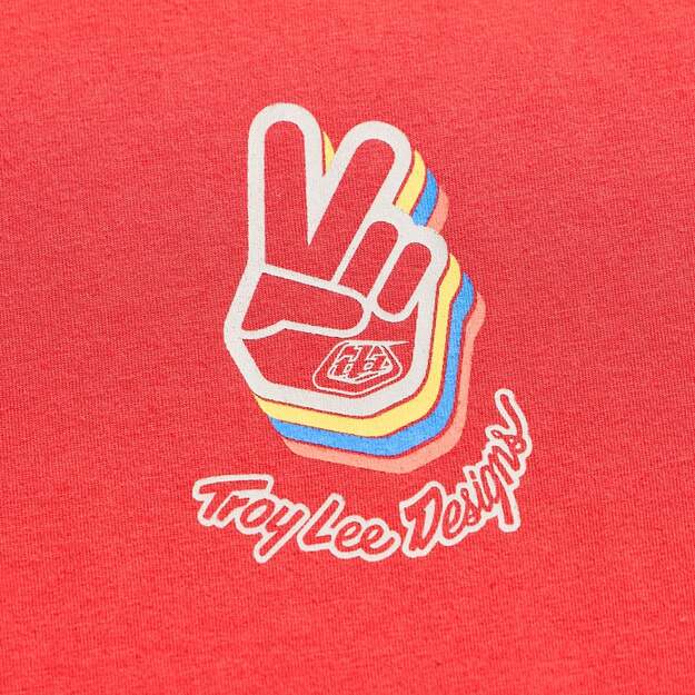 TLD SHORT SLEEVE TEE DEUCES SCARLET (70173601) 2