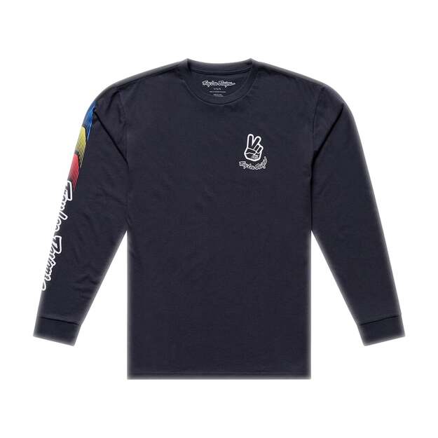 TLD LONG SLEEVE TEE DEUCES CARBON (72973601)