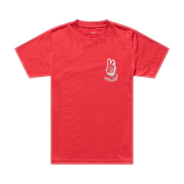 TLD YOUTH SHORT SLEEVE TEE DEUCES SCARLET (72473600)